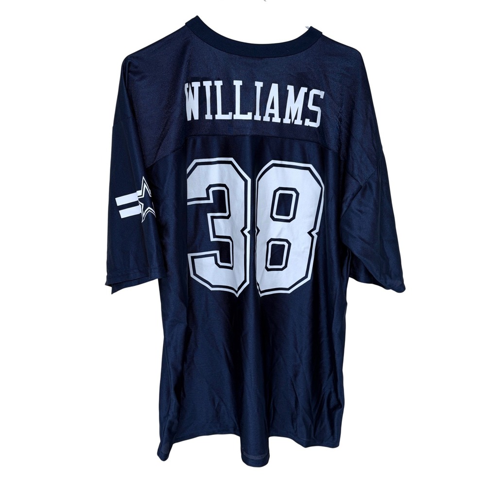 Roy Williams #38 Dallas Cowboys Football Jersey XL Navy Blue NFL Team 2008